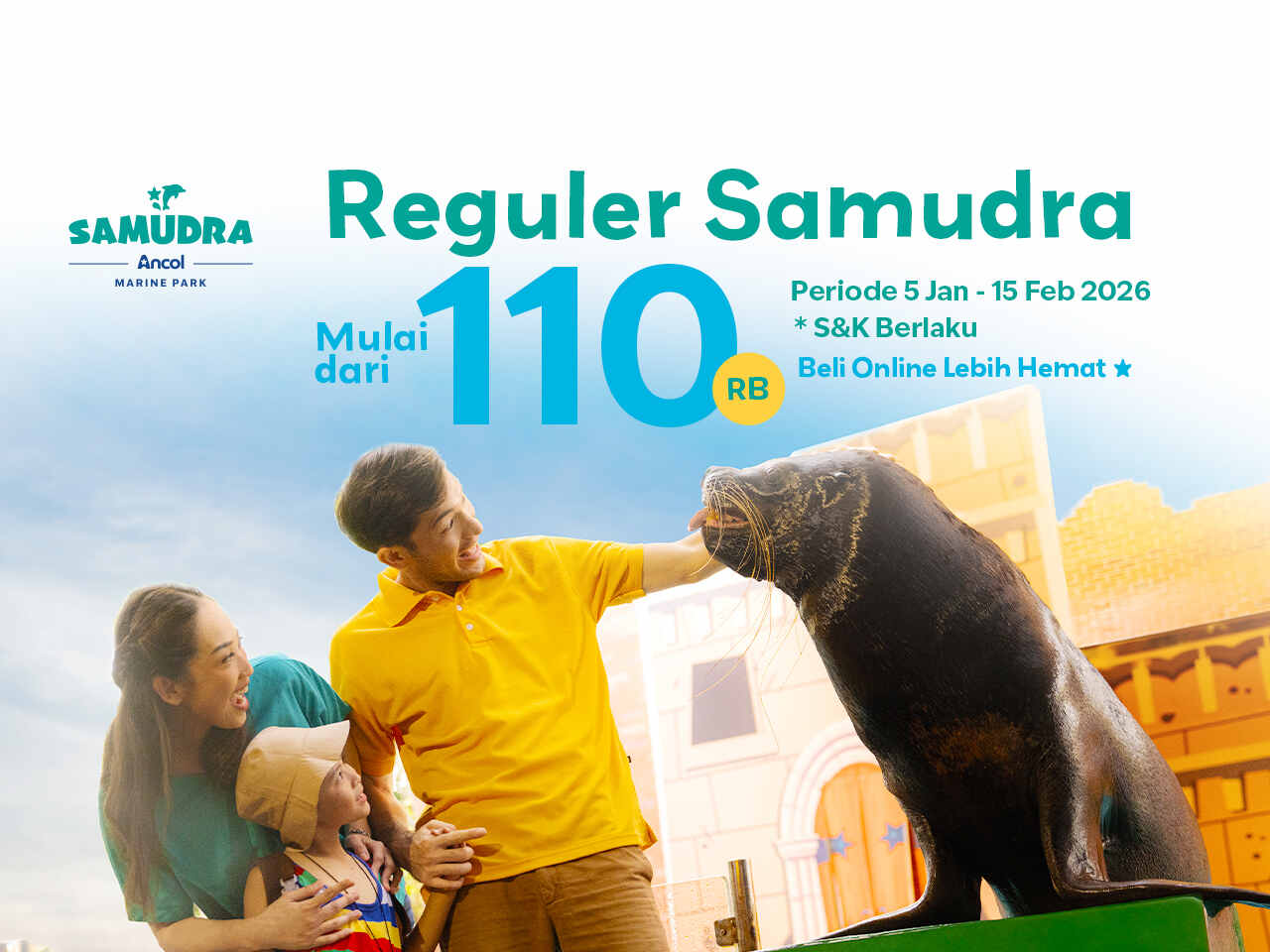 Main sambil belajar mengenal satwa-satwa unik di Samudra Ancol yuk!